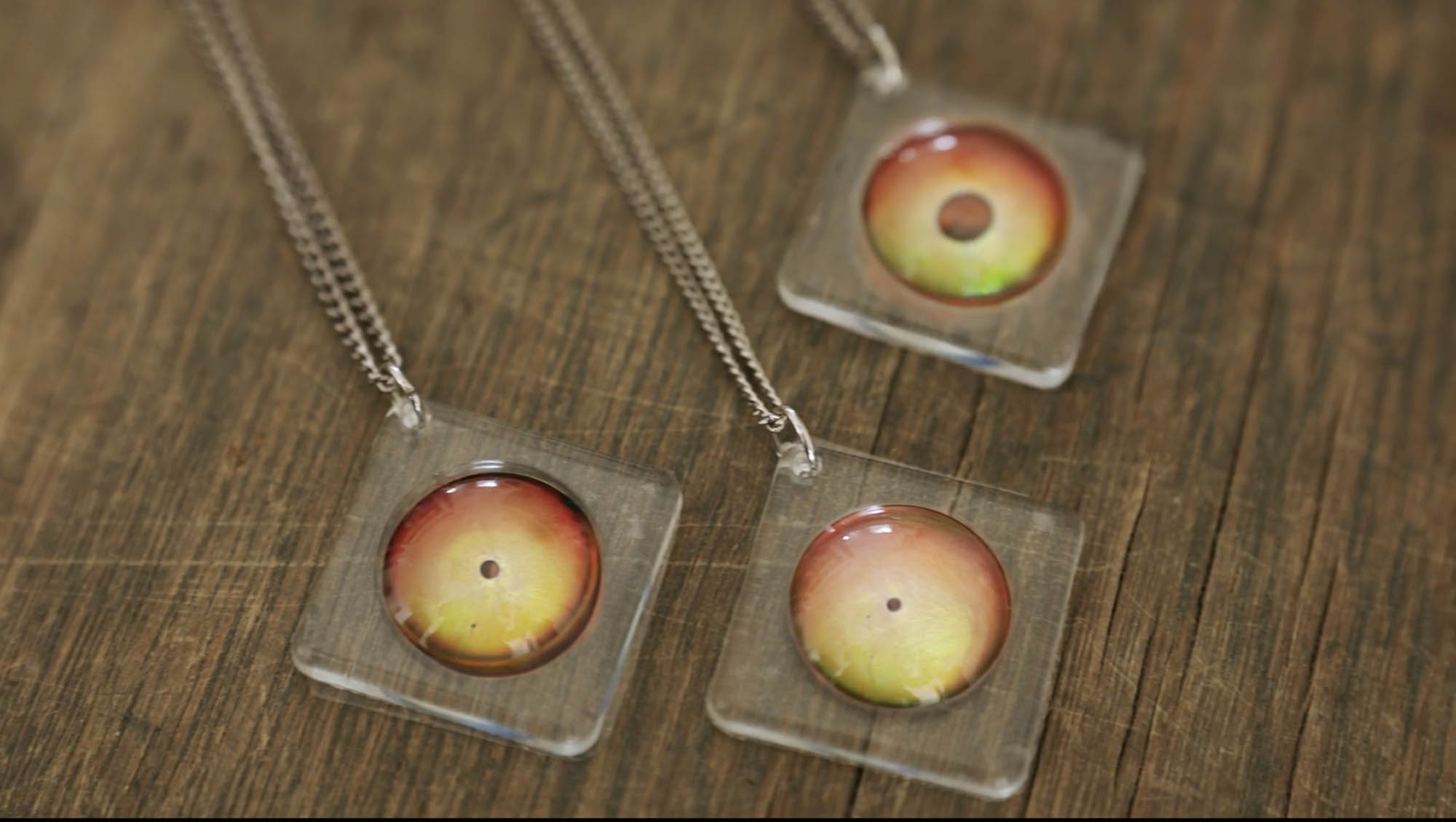 The Liquid Crystal Necklace